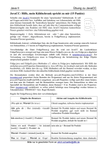 Java II Vorlesung