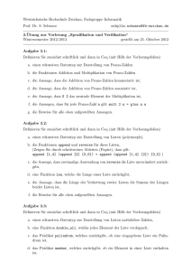 Serie 3 - Westsächsische Hochschule Zwickau