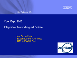 Integrative Anwendungen mit Eclipse