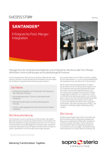 santander - Sopra Steria Consulting