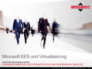 Microsoft EES und Virtualisierung