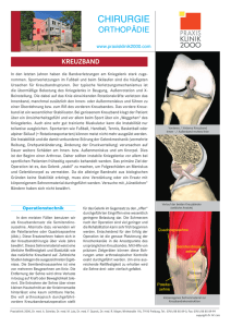 CHIRURGIE - Praxisklinik 2000