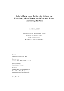 Entwicklung eines Editors in Eclipse zur Erstellung eines Bitemporal