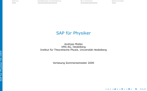 Folien - Institut für Theoretische Physik