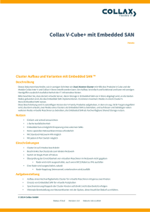 Collax V-CubePlus EmbeddedSAN Howto