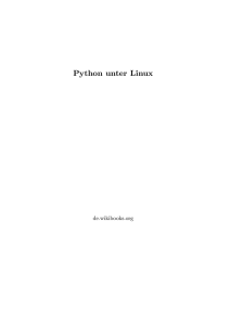 Python unter Linux - Wikimedia Commons