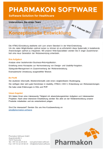 Master - Thesis: Konzeptionelle Entwicklkung