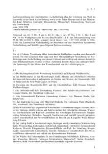 Verordnung des Landratsamtes Aschaffenburg über die Erklärung