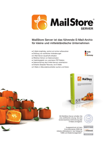 MailStore Server - mdi
