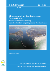 Klimawandel an der deutschen Ostseeküste: Reaktion