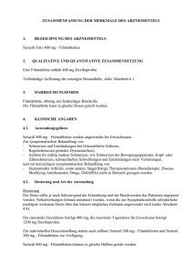 ZUSAMMENFASSUNG DER MERKMALE DES - AMI-Info