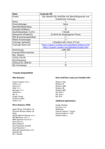 Name Corporate SSL Einsatz Das Standard - Net