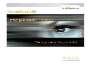 FirstAttribute GmbH: : Passlogix