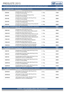 preisliste 2015 - Home - sp