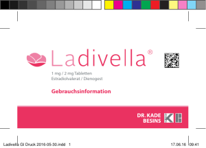 Beipackzettel Ladivella - DR. KADE Pharmazeutische Fabrik GmbH
