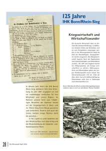 125 Jahre - IHK Bonn/Rhein-Sieg