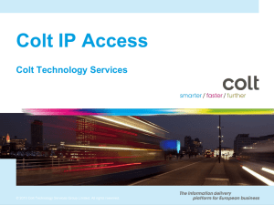 COLT IP Access - TM Mittelstand / Colt