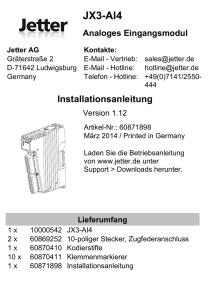 JX3-AI4 - Jetter AG