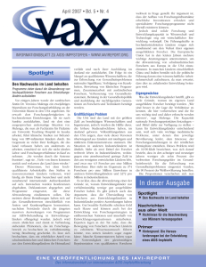 In dieser Ausgabe
