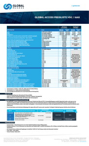 vdc preisliste - Global Access Internet Services GmbH