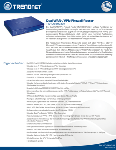 Dual-WAN-/VPN-Firewall-Router