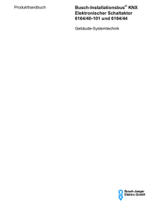 KNX Elektronischer Schaltaktor 6164/40