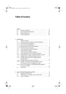 Table of Contens