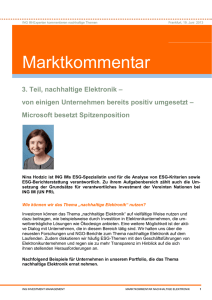 Marktkommentar