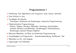 Programmieren II