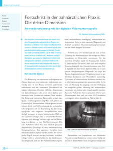 Fortschritt in der zahnärztlichen Praxis: Die dritte