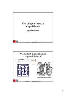 Von Labyrinthen zu Algorithmen