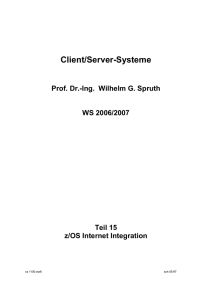 z/OS Internet Integration (1,9 MByte)