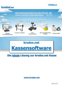 brodos.net Kasse