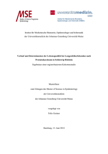 Institut für Medizinische Biometrie, Epidemiologie und Informatik der