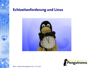 Echtzeitanforderung und Linux