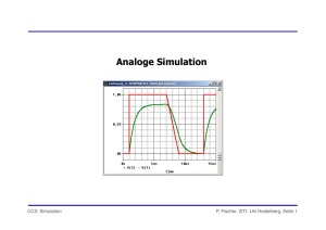 Analoge Simulation