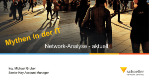 Network-Analyse - aktuell - schoeller network control