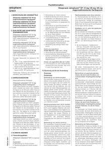 Omeprazol-ratiopharm® NT 10 mg / 20 mg / 40 mg