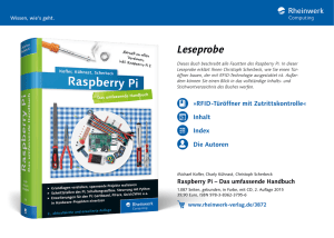 Raspberry Pi – Das umfassende Handbuch