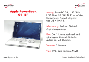 Apple PowerBook G4 15