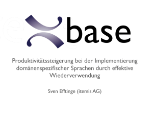 Produktivitätssteigerung bei der Implementierung