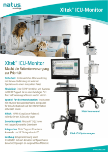 Xltek® ICU-Monitor Xltek® ICU-Monitor