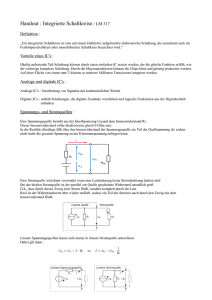 Handout : Integrierte Schaltkreise / LM 317