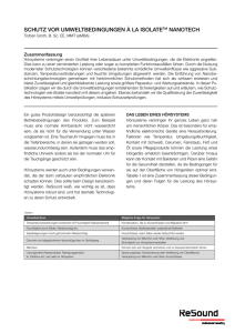 White Paper iSolate nanotech