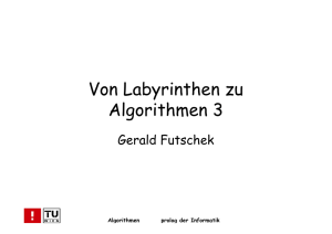 Von Labyrinthen zu Algorithmen 3 gm