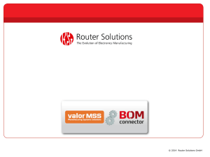 BOM Connector - Router Solutions