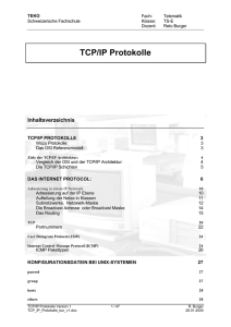 TCP/IP Protokolle