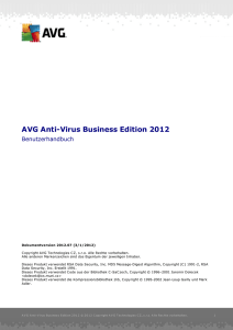 AVG Anti-Virus Business Edition 2012