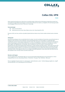 Collax SSL-VPN Howto