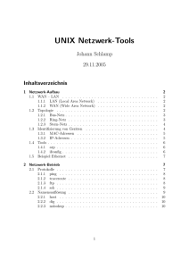 UNIX Netzwerk-Tools